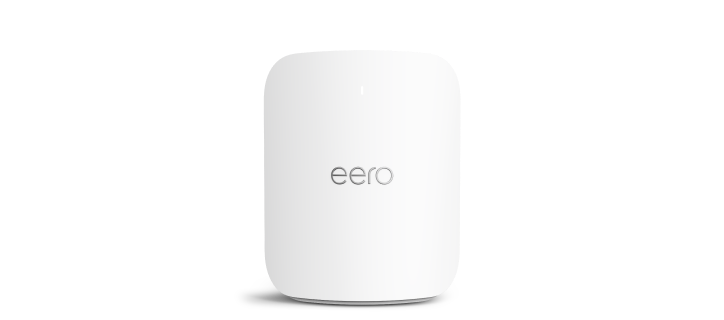 Front-facing view of the Eero Pro 7 Wi-Fi 7 router on a white background.