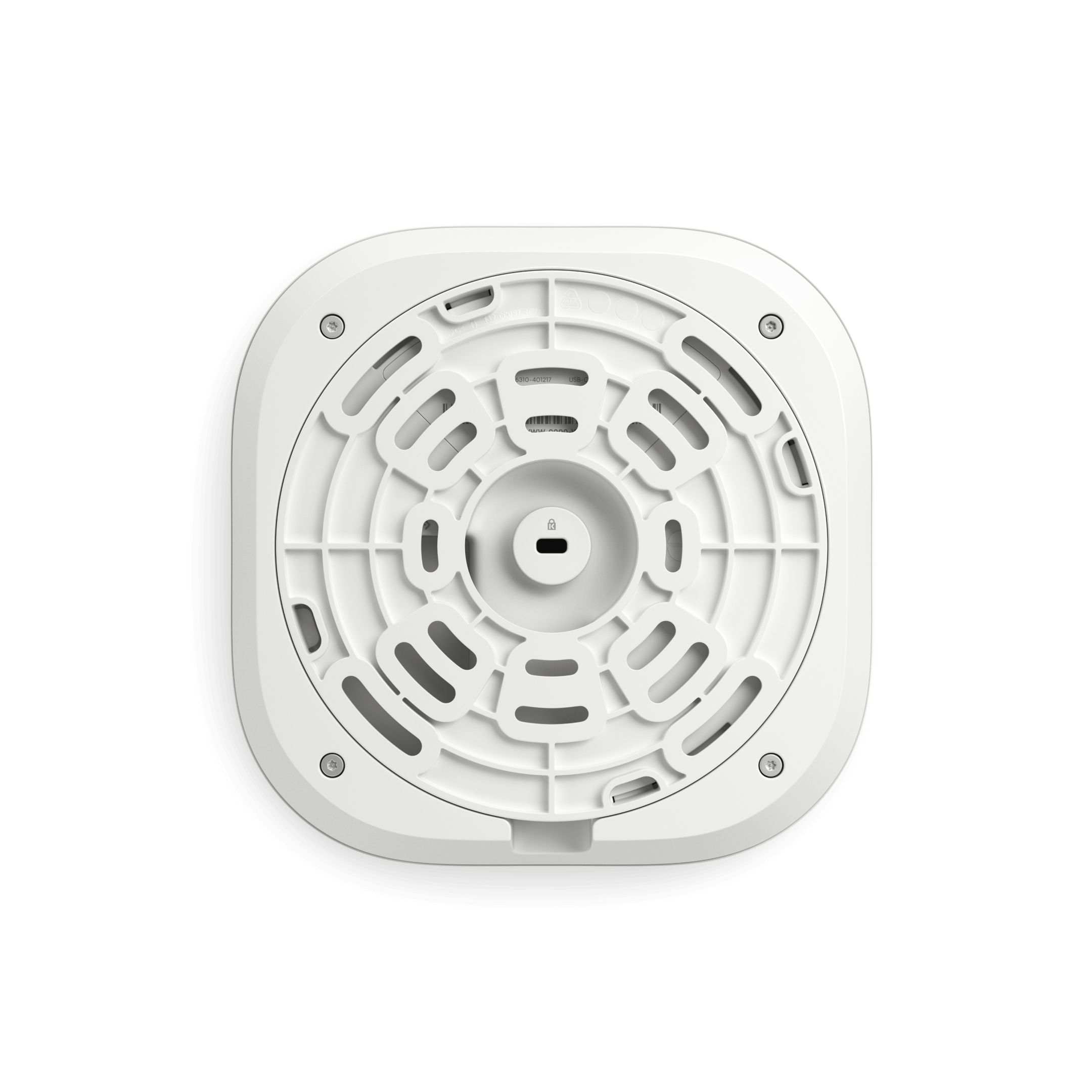 Back view of an eero WiFi router