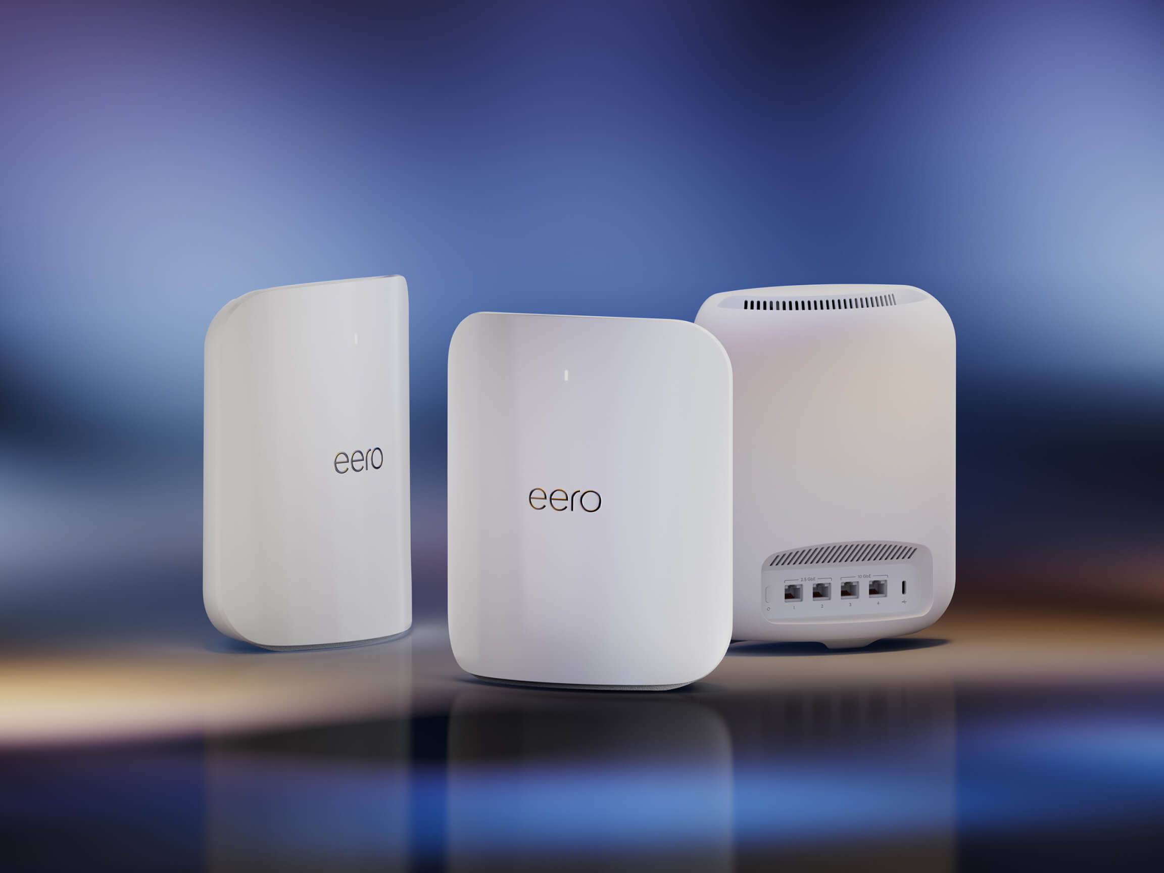 eero Max7 メッシュWi-Fi eero Max 7 Tri-Band Mesh Wi-Fi 7 Router - 10 Gbps Ethernet - White